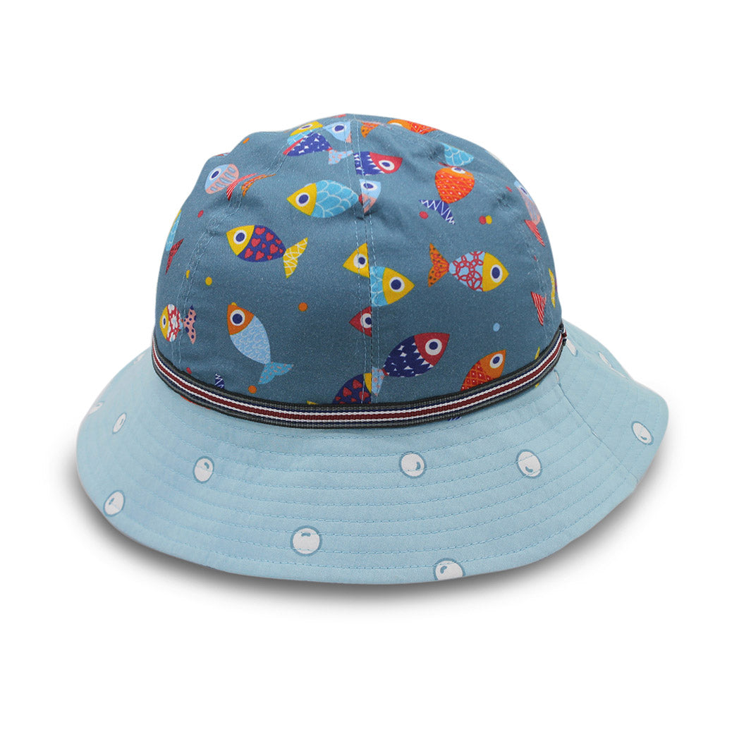 Fish print bucket hat online