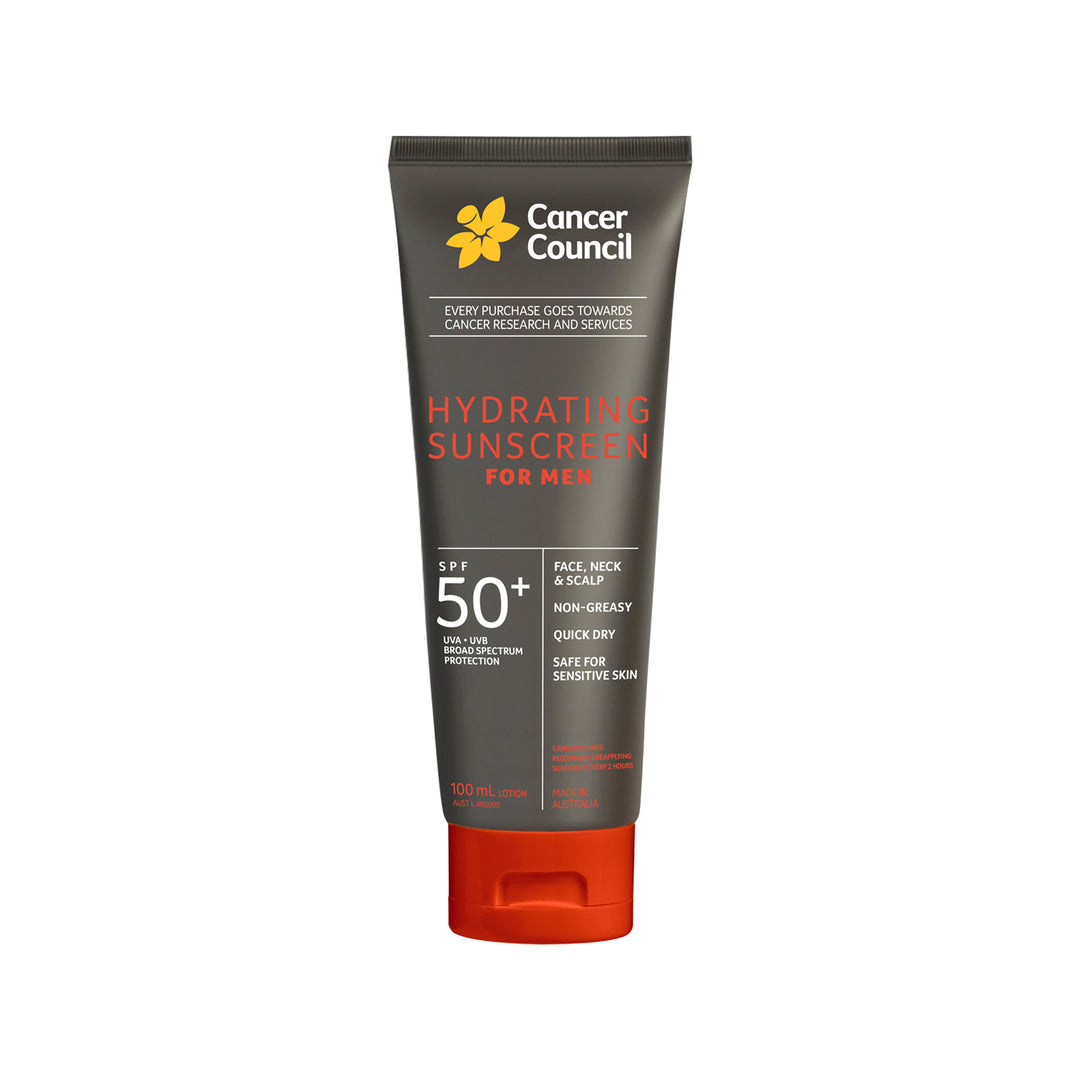 Men's Hydrating Sunscreen – Cancer Council Shop