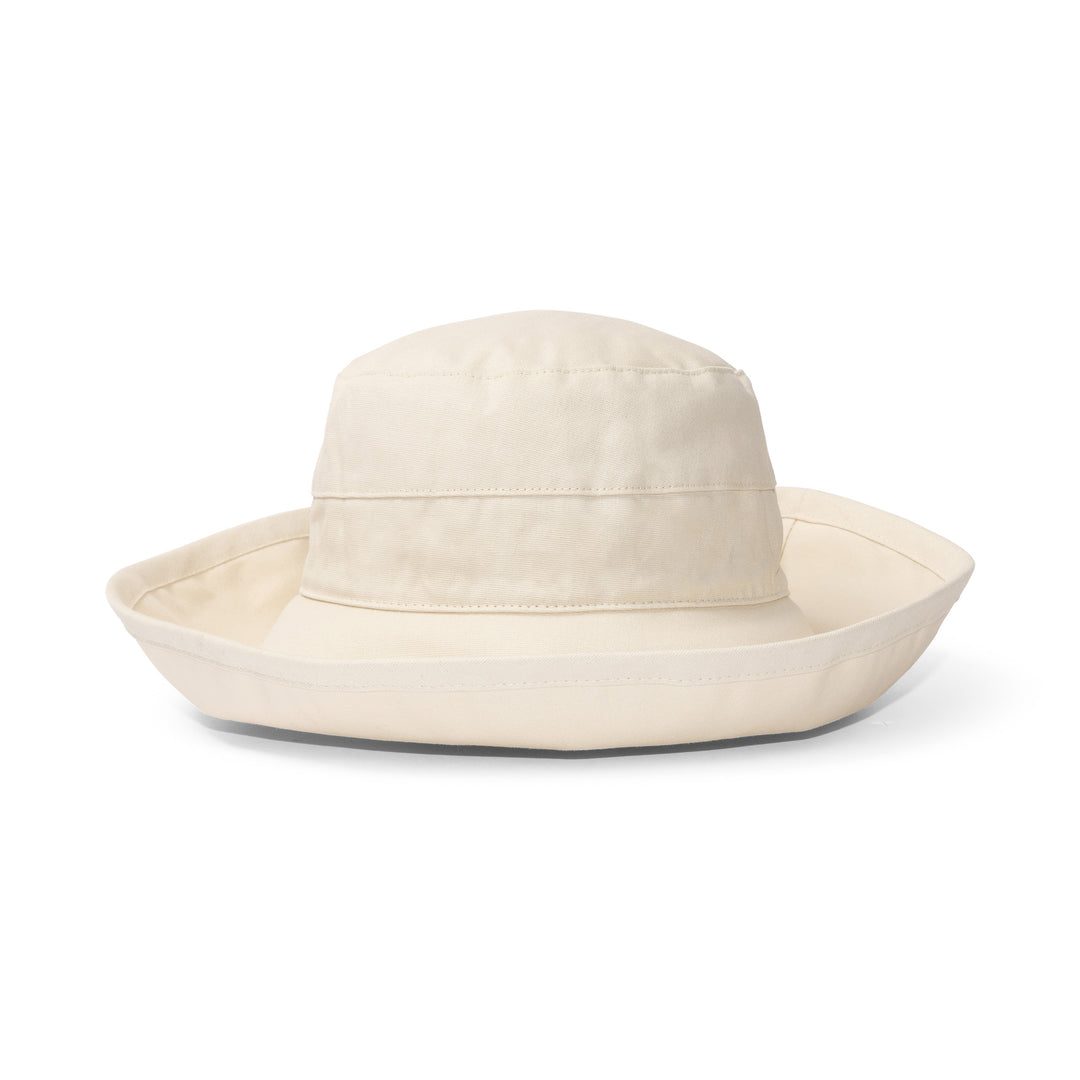 Cancer Council | Essential Traveller Hat - Flat | Natural | UPF50+ Protection