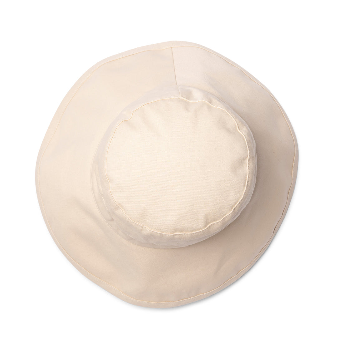 Cancer Council | Essential Traveller Hat - Top | Natural | UPF50+ Protection