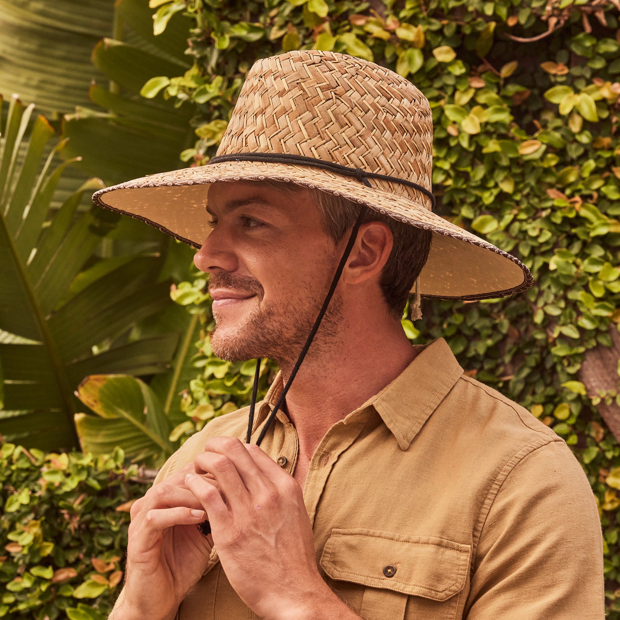 Mens Straw Surf Hat Cancer Council Cancer Council Shop