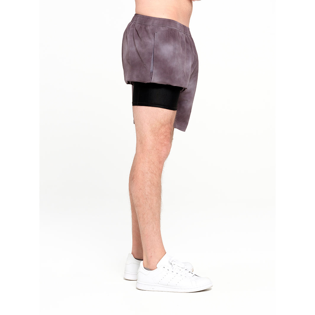 Cancer Council | Mens Active Shorts - Pocket Detail | Quiet Shade | UPF50+ Protection