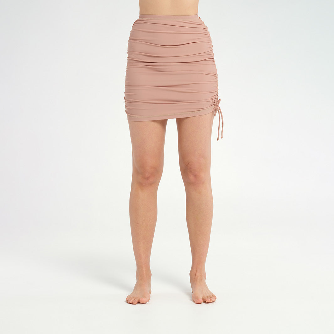 Cancer Council | Womens Swim Skirt - Front | Almondine | UPF50+ Protection