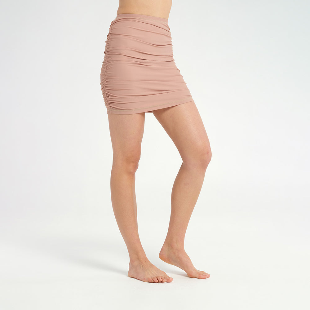 Cancer Council | Womens Swim Skirt - Angle | Almondine | UPF50+ Protection