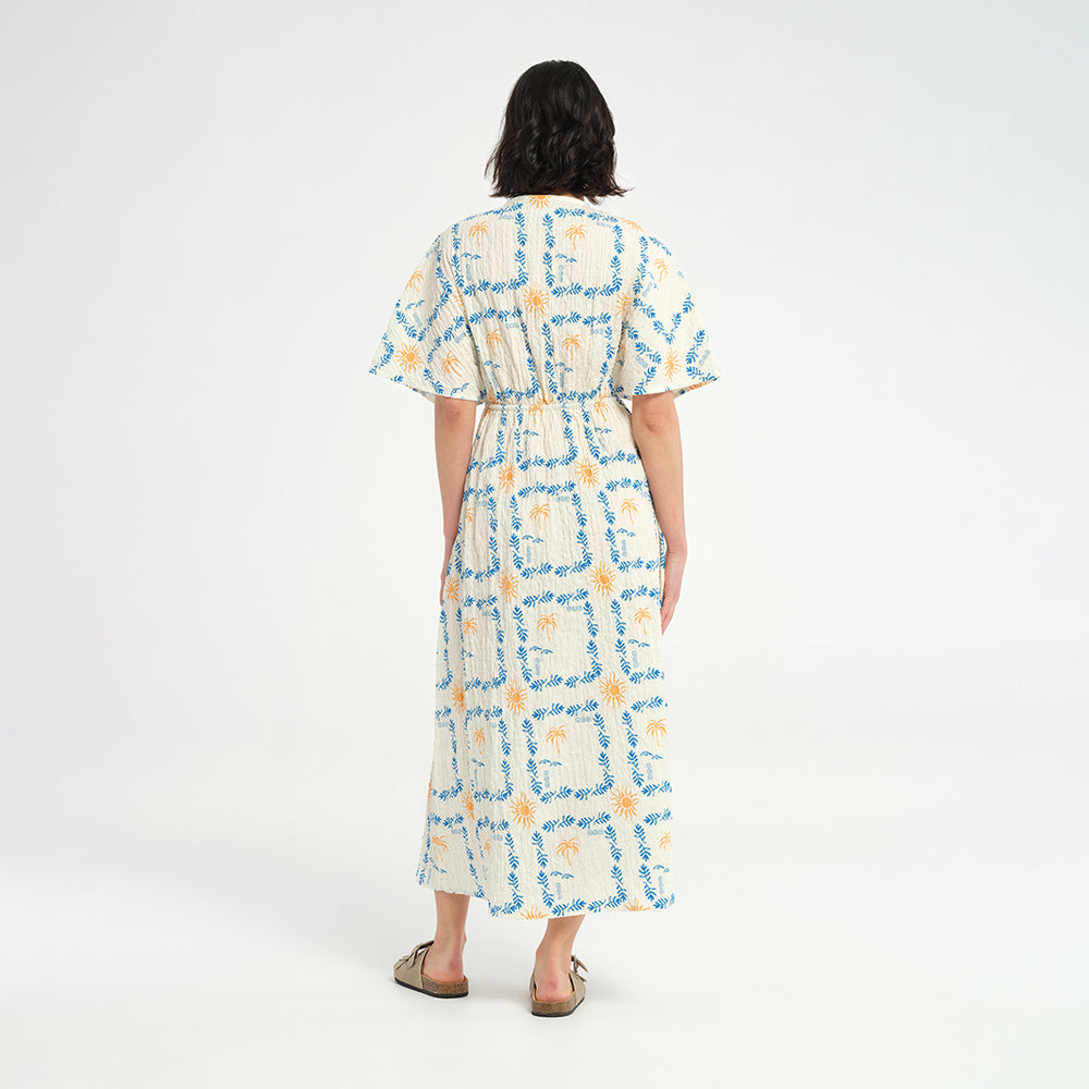 Cancer Council | Womens Gardenia Cover Up Dress - Back |