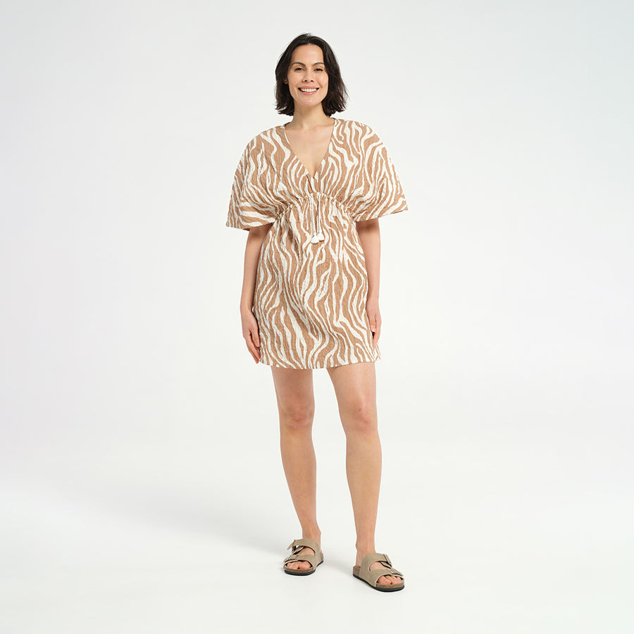 Cancer Council | Womens Mini Cover Up Dress - Front