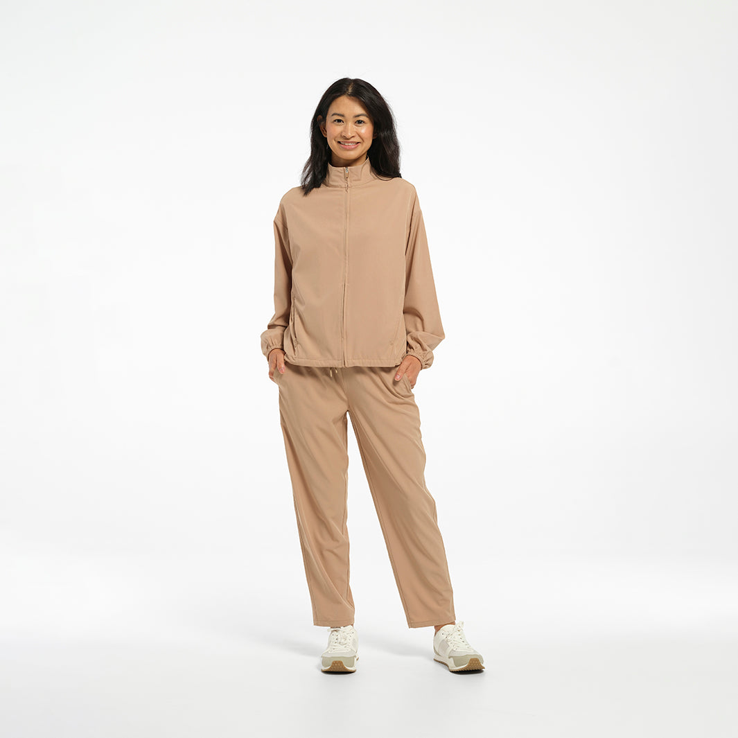 Cancer Council | Womens Walking Pant -Outfit | Beige | UPF50+ Protection