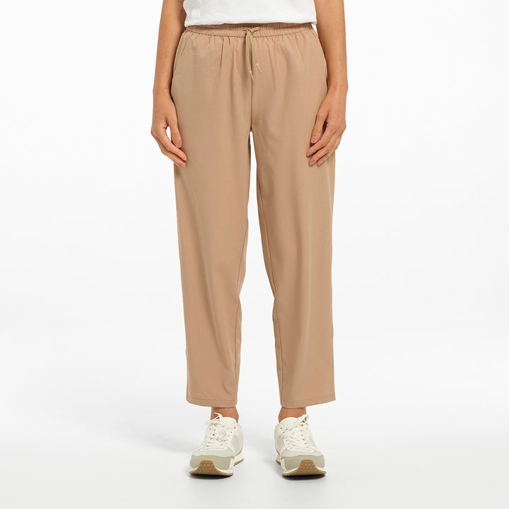 Cancer Council | Womens Walking Pant - Front | Beige | UPF50+ Protection