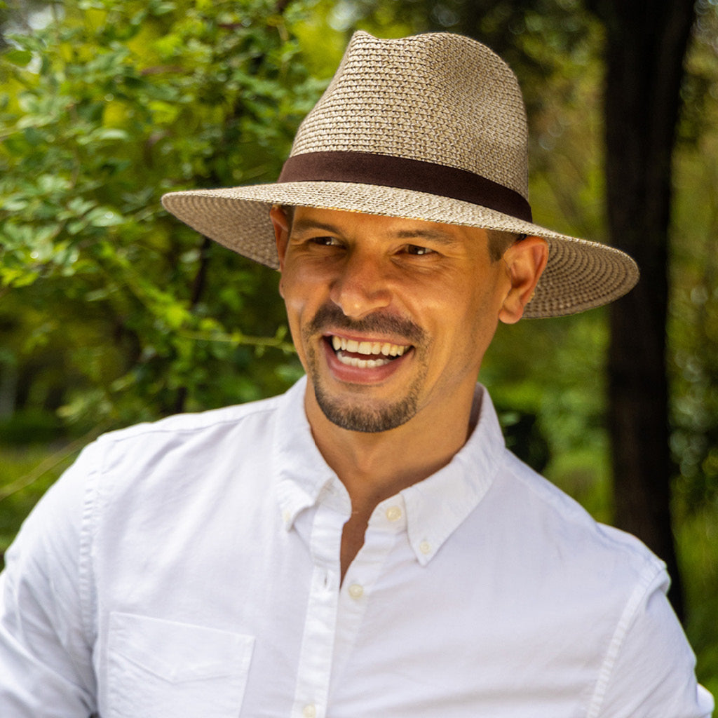 Cancer Council | Outback Lightweight Fedora - Lifestyle | Chocolate | UPF50+ Protection