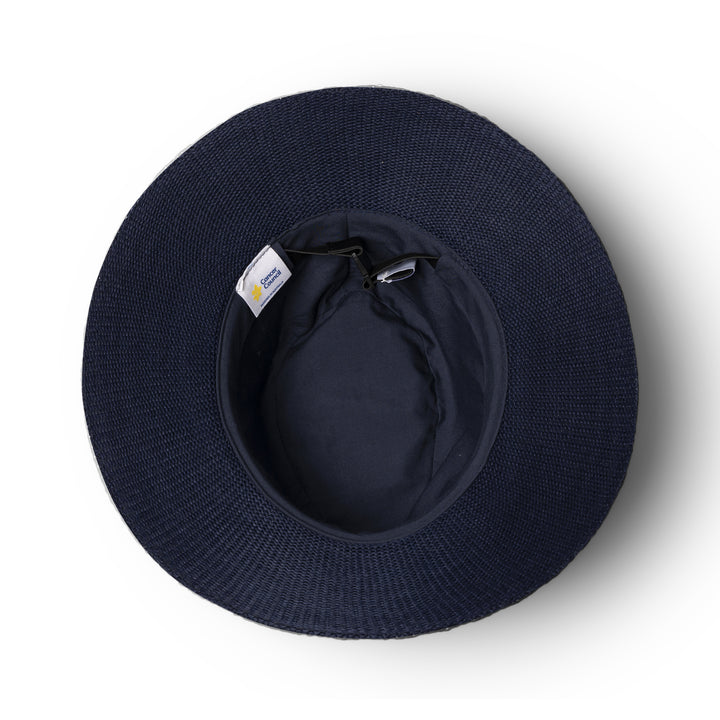 Cancer Council | Jacqui Mannish Hat - Under Brim | Navy | UPF50+ Protection