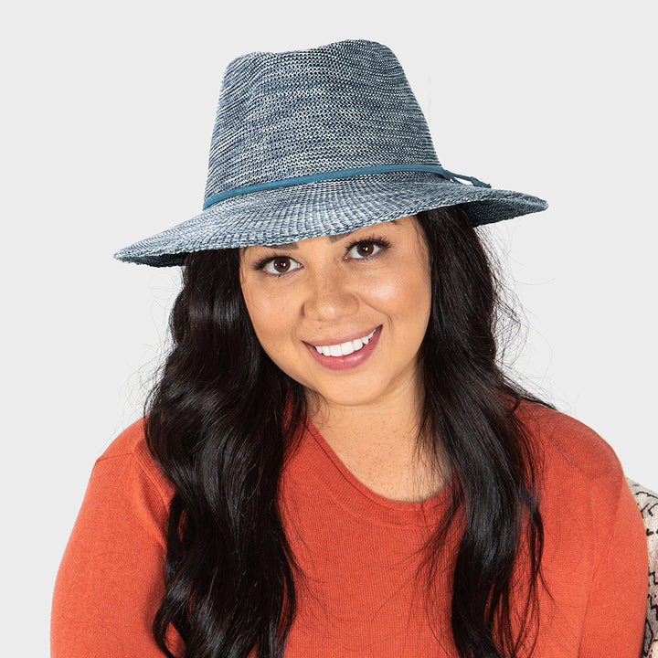 Cancer Council | Jacqui Mannish Hat - Lifestyle | Denim | UPF50+ Protection