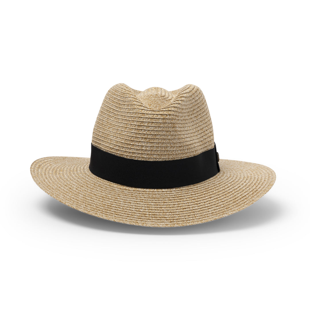 Cancer Council | Café Fedora Hat - Front | Natural | UPF50+ Protection