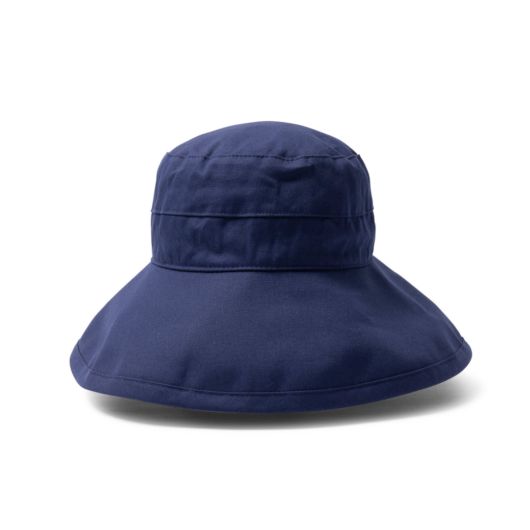 Cancer Council | Essential Traveller Hat - Brim Down | Navy | UPF50+ Protection