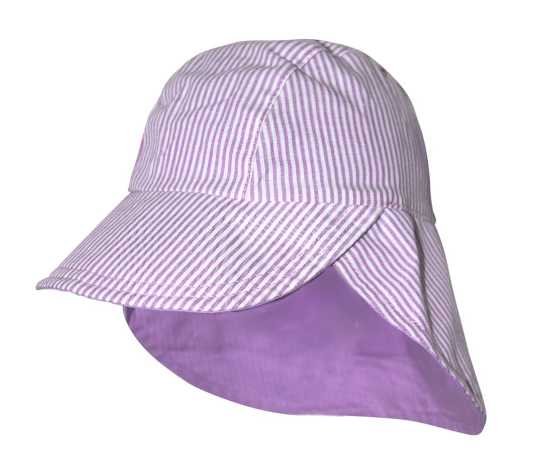 Sandy Legionnaire Hat - Lilac Stripe