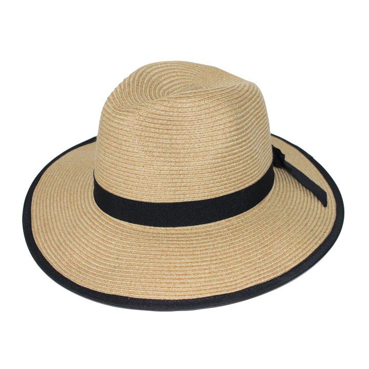 Cancer Council | Lois Fedora Hat - Flat | Camel | UPF50+ Protection