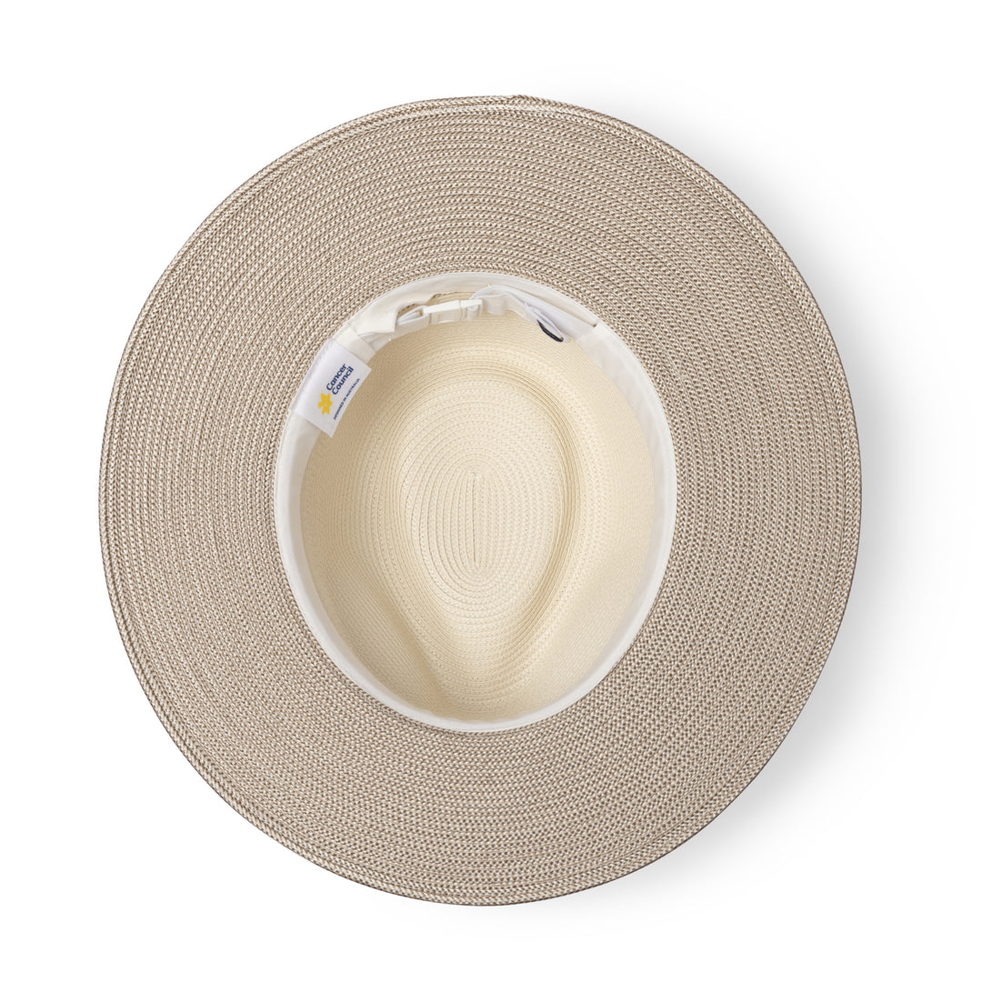 Cancer Council | Heritage Town & Country Hat - Under Brim | Ivory/Bronze | UPF50+ Protection