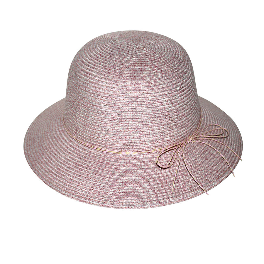 Cancer Council | Lacey Bucket Hat - Front | Soft Pink | UPF50+ Protection