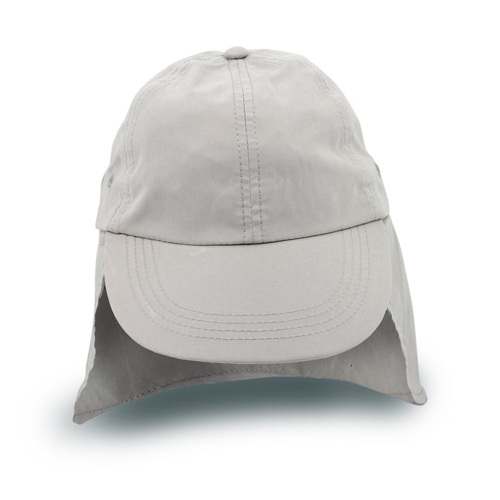 Cancer Council | Regan Legionnaire Hat - Front | Barley Grey | UPF50+ Protection