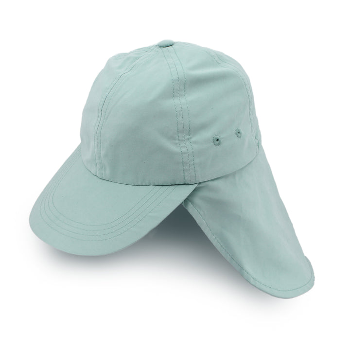 Cancer Council | Regan Legionnaire Hat - Side | Pastel Turquoise | UPF50+ Protection