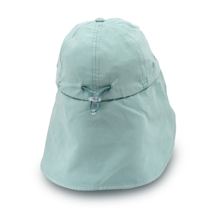 Cancer Council | Regan Legionnaire Hat - Back | Pastel Turquoise | UPF50+ Protection