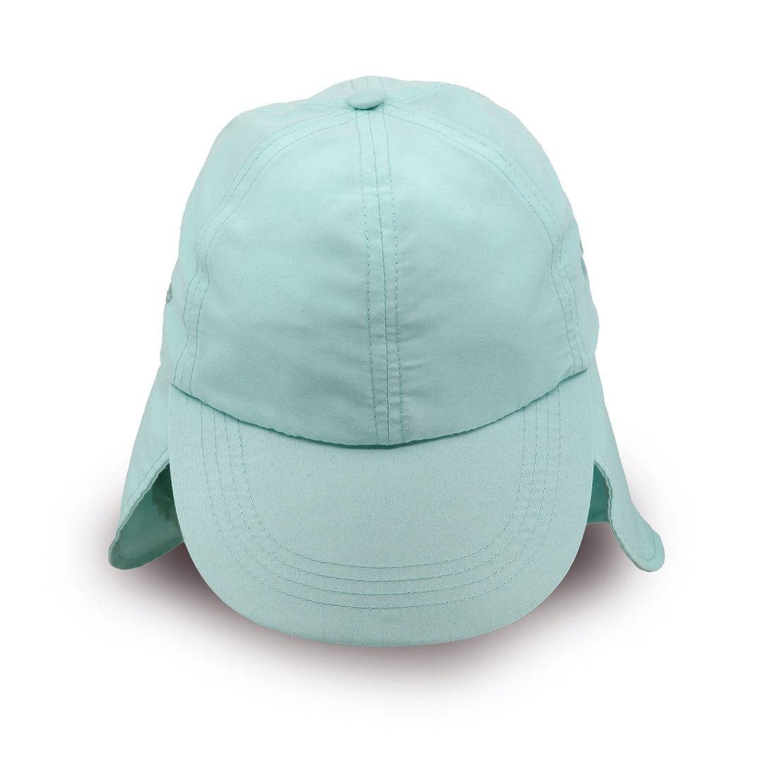 Cancer Council | Regan Legionnaire Hat - Front | Pastel Turquoise | UPF50+ Protection