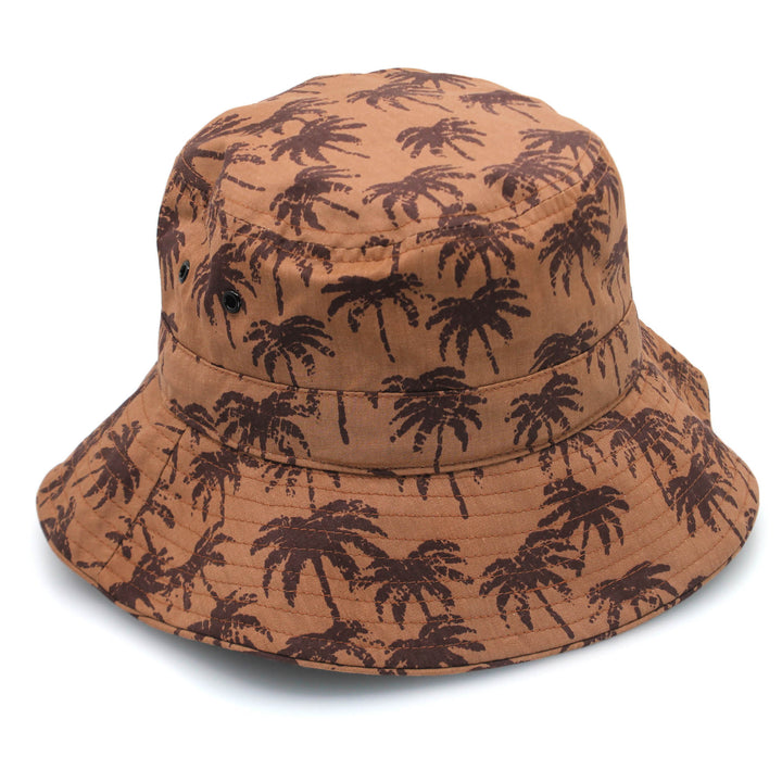 Cancer Council | Kyle Bucket Hat - Front | Light Brown | UPF50+ Protection