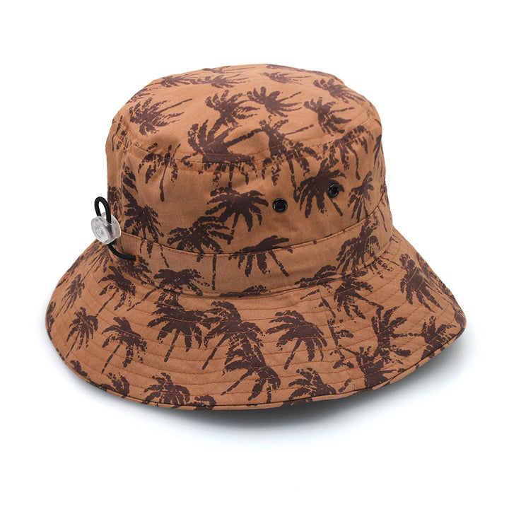 Cancer Council | Kyle Bucket Hat - Side | Light Brown | UPF50+ Protection