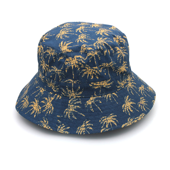 Cancer Council | Kyle Bucket Hat - Side | Navy | UPF50+ Protection