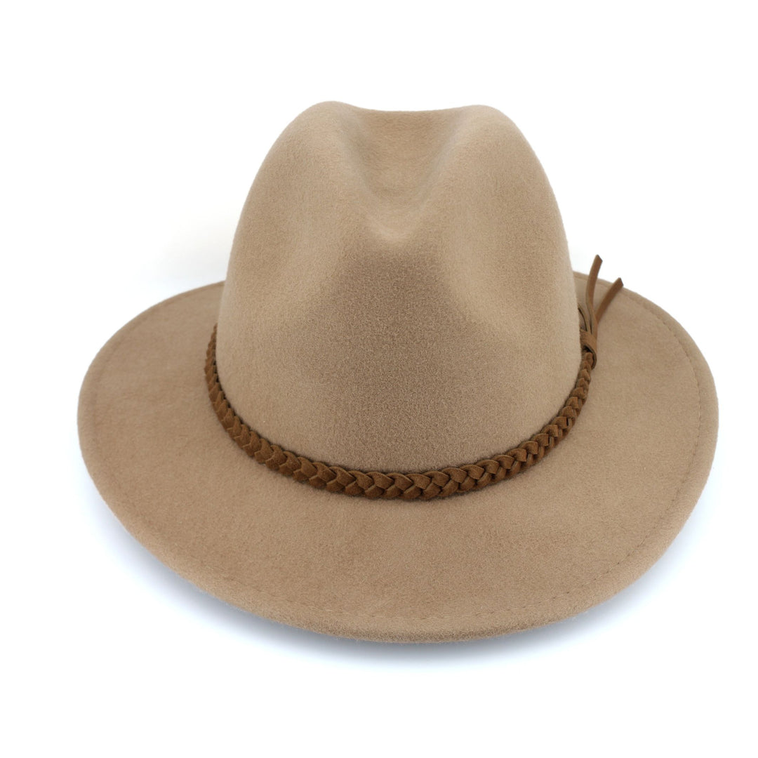 Cancer Council | Cooroy Fedora Hat - Front | Camel | UPF50+ Protection
