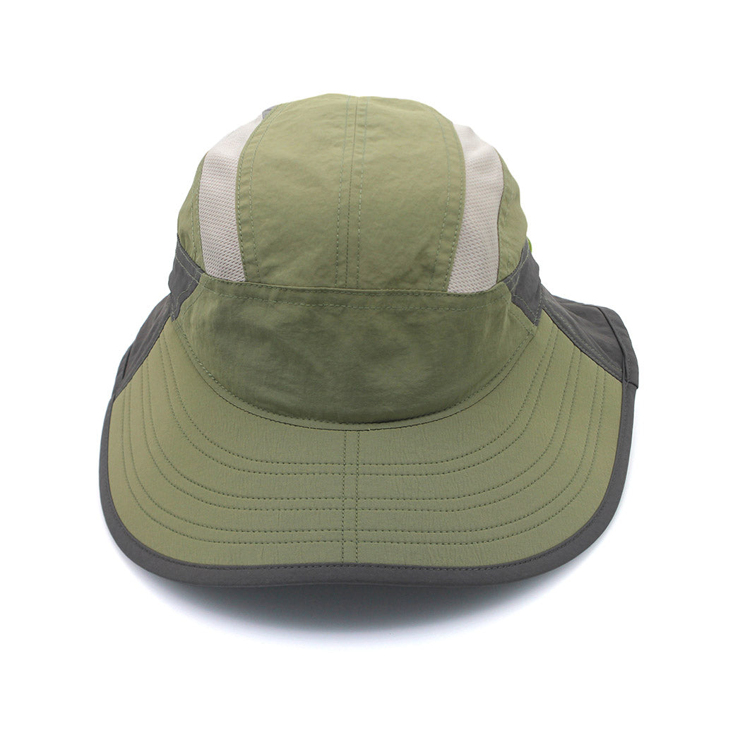 Dorian Bucket Hat - Green Charcoal