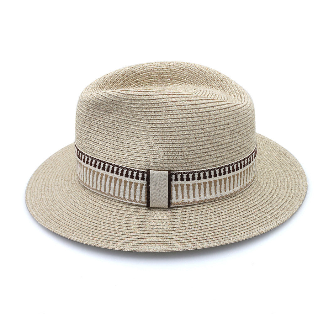 Cancer Council | Marley Fedora Hat - Side | Camel | UPF50+ Protection