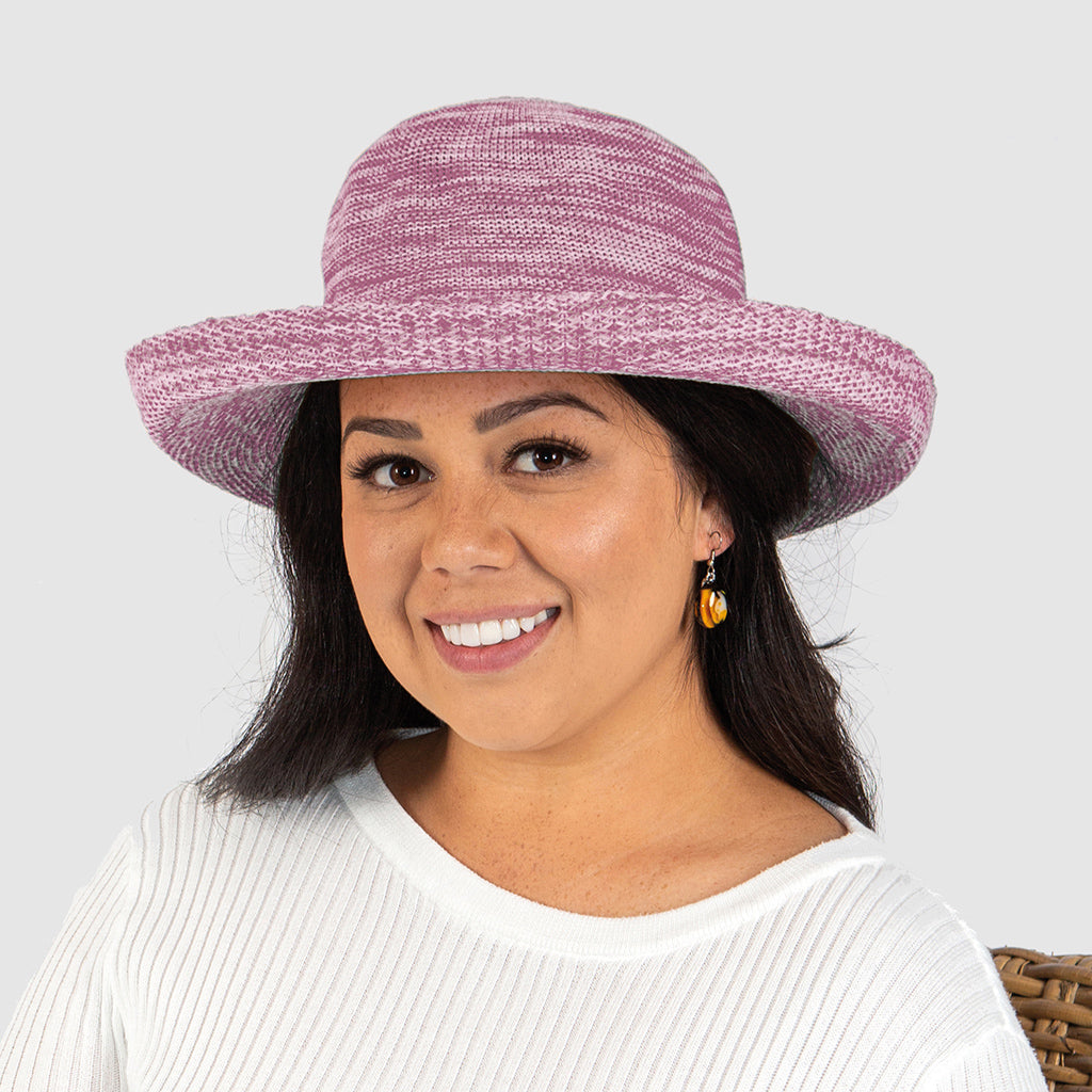 Classic Breton Hat - Old Rose Pink