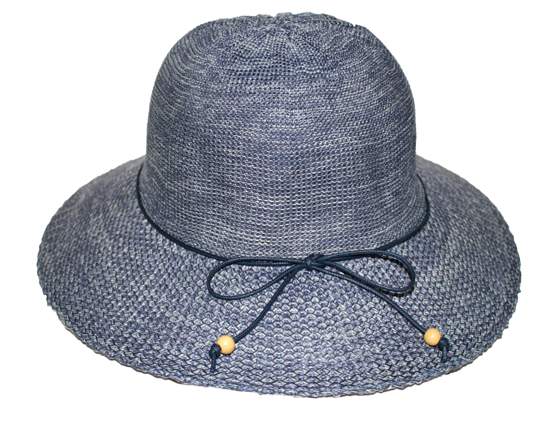 Juanita Capeline Hat - Blue