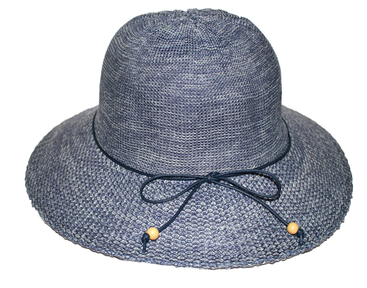 Juanita Capeline Hat - Blue