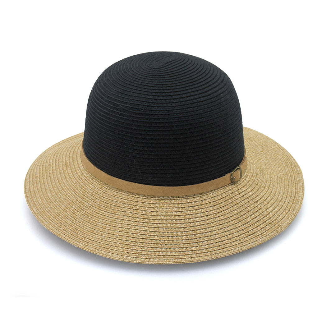 Cancer Council | Daphne Bucket Hat | Black/Natural | UPF50+ Protection