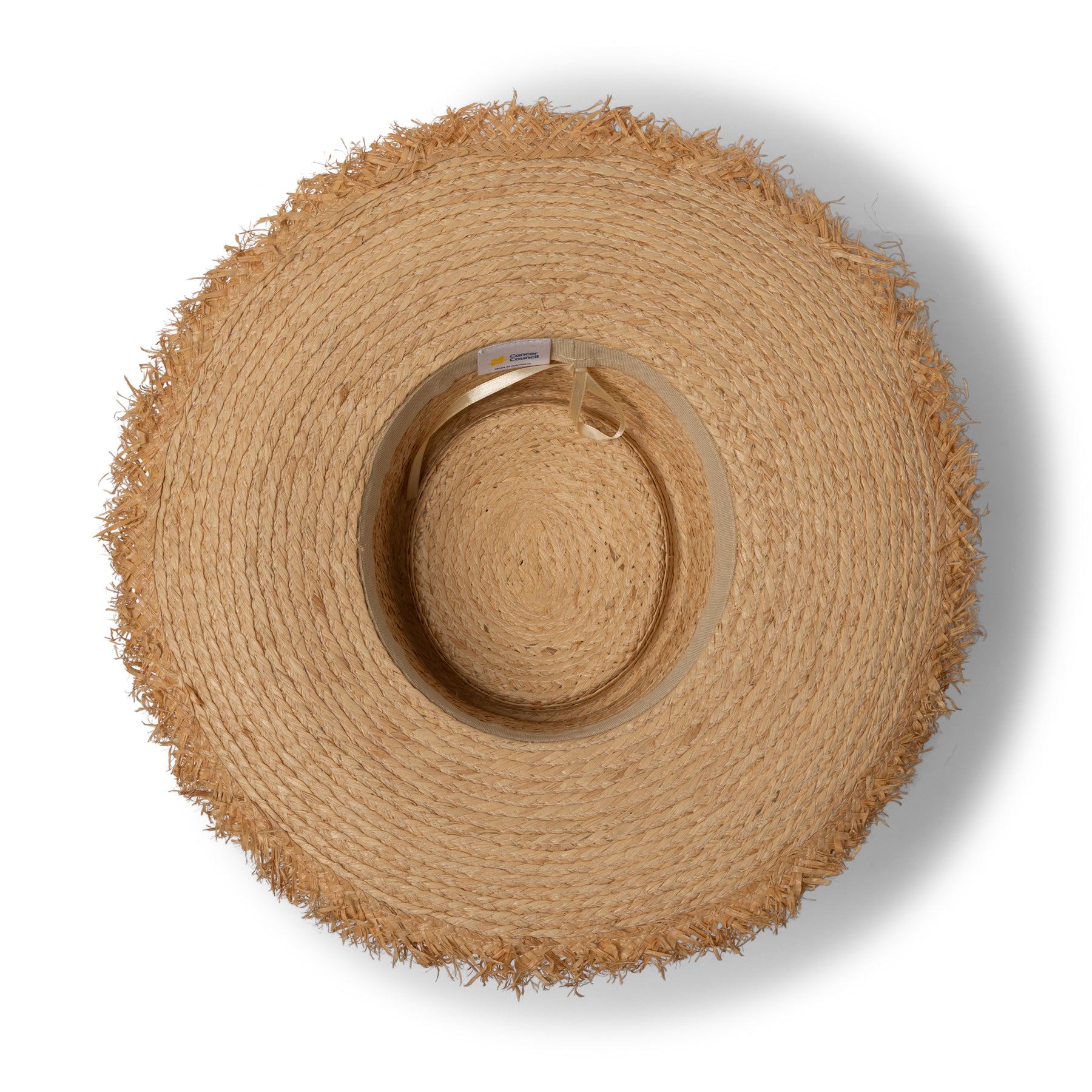 Quinn Raffia Wide Brim Hat – Cancer Council Shop