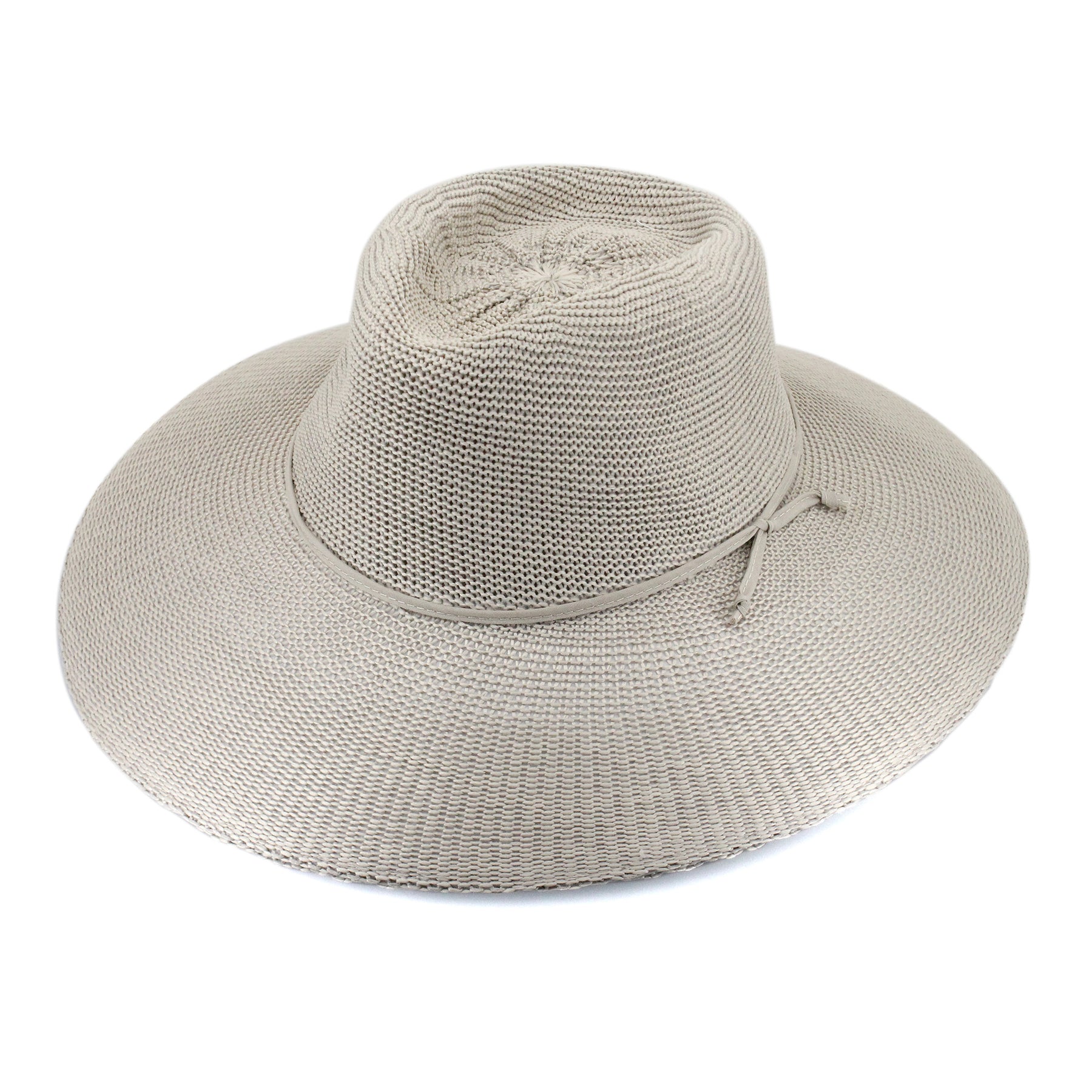 Women's Straw Victoria Fedora UPF Sun Hat - Straw Hats - Wallaroo