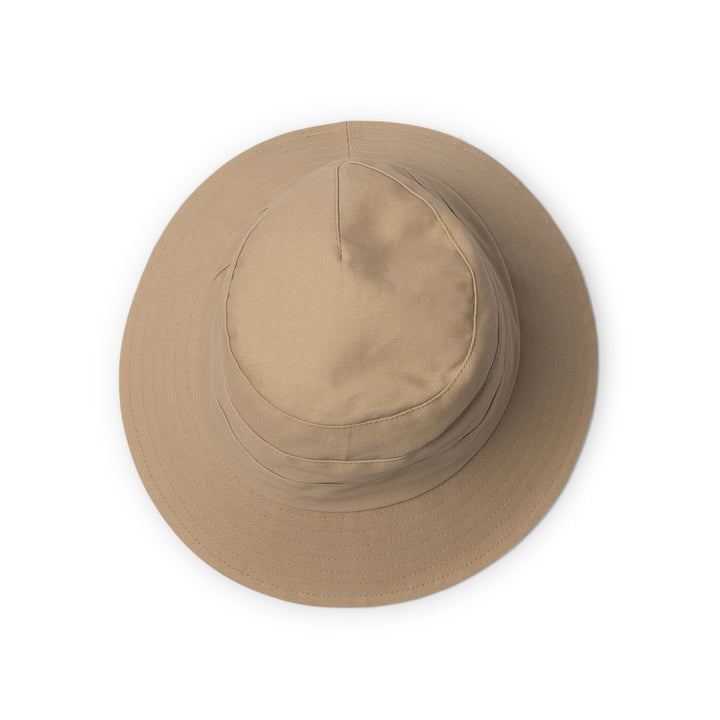 Cancer Council | Golf Bucket Hat - Top | Beige | UPF50+ Protection