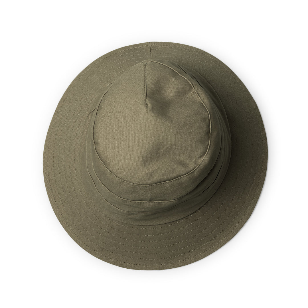 Cancer Council | Golf Bucket Hat - Top | Khaki | UPF50+ Protection