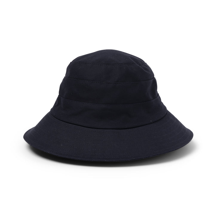 Cancer Council | Golf Bucket Hat - Flat | Navy | UPF50+ Protection