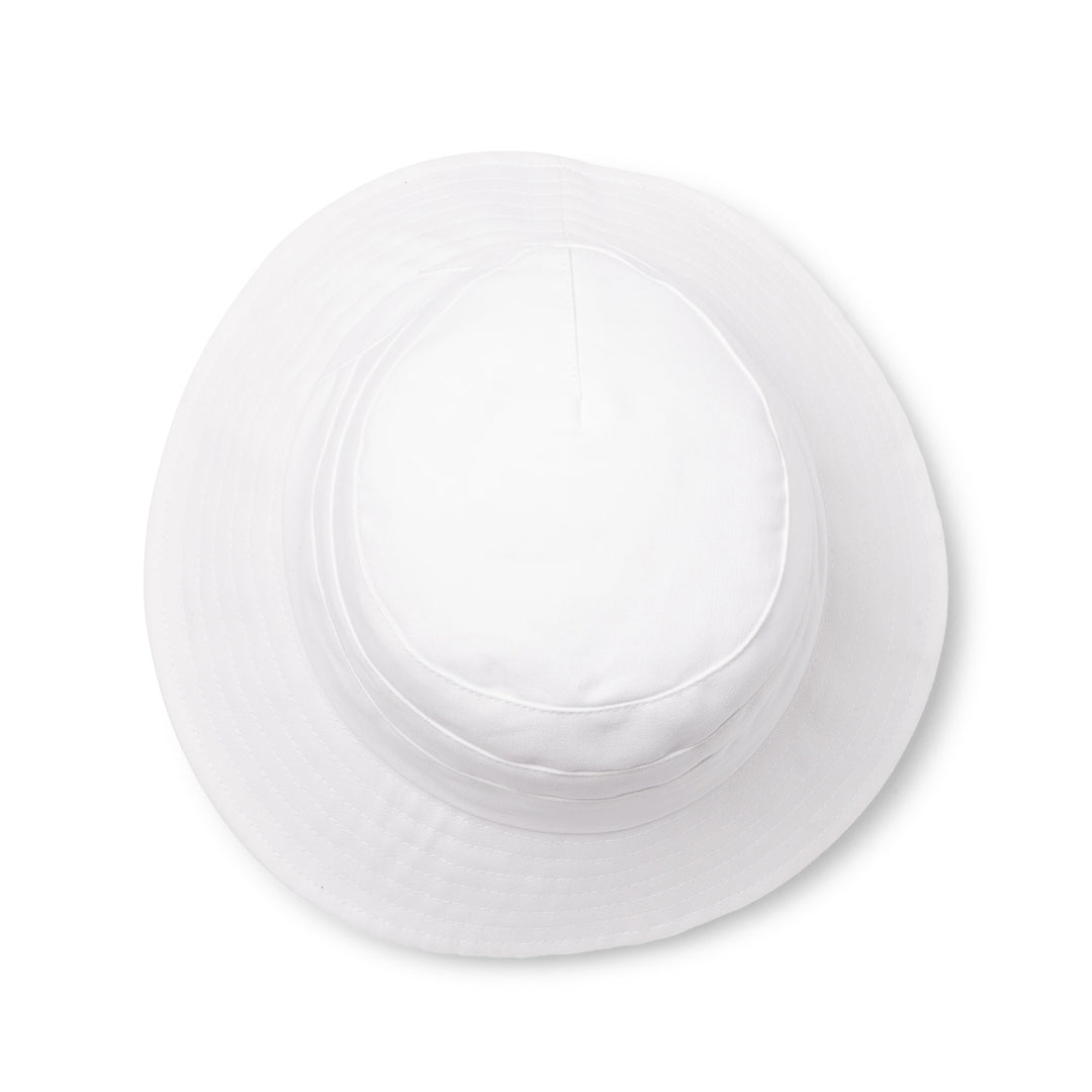 Cancer Council | Golf Bucket Hat - Top | White | UPF50+ Protection