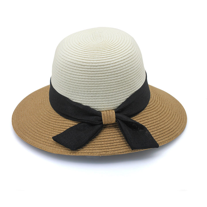 Cancer Council | Shirley Bucket Hat - Back | Ivory/Camel | UPF50+ Protection