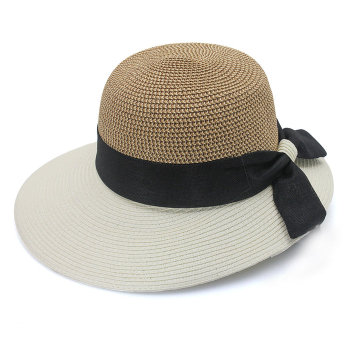 Cancer Council | Shirley Bucket Hat - Angle | Mixed Camel/Ivory | UPF50+ Protection