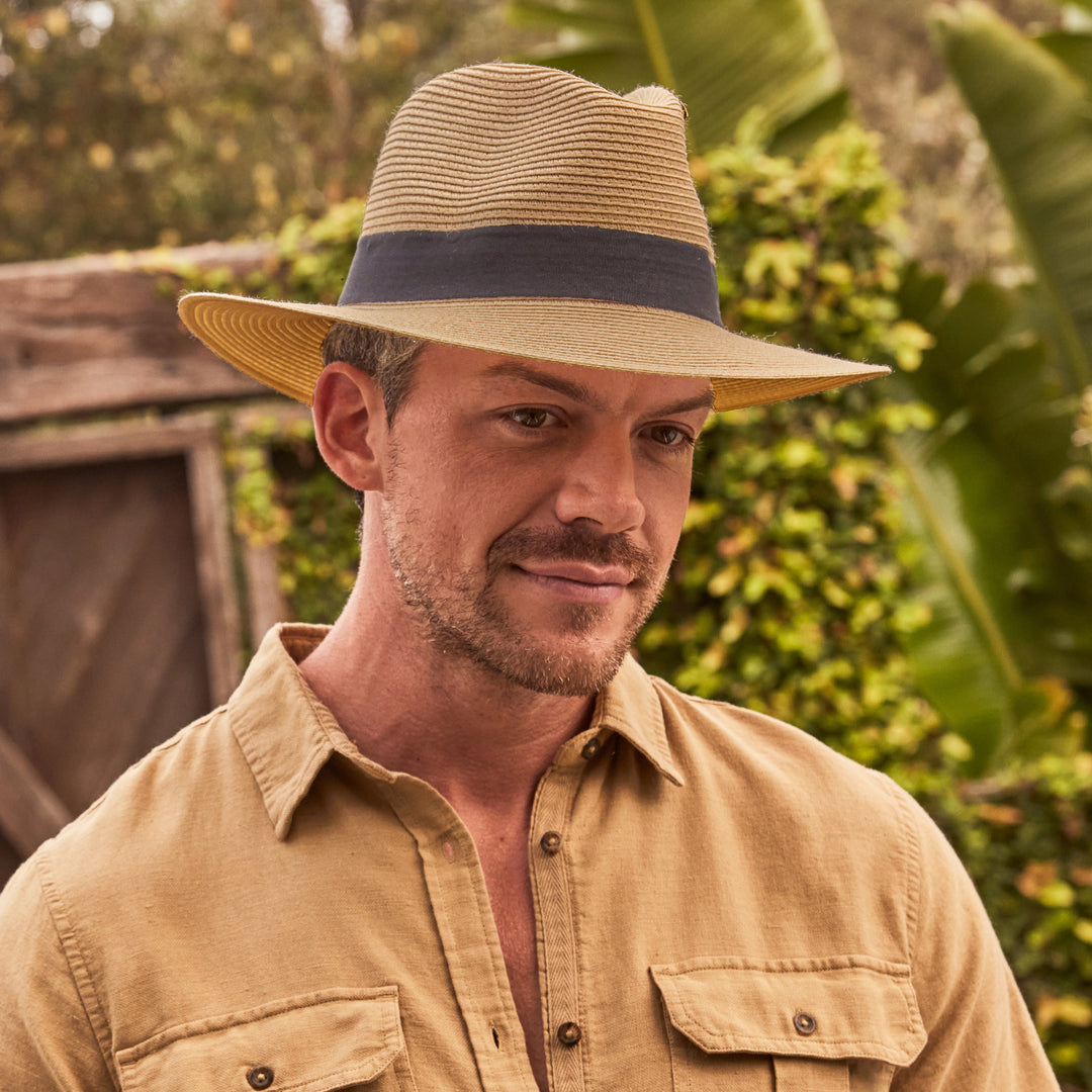 Cancer Council | Café Fedora Hat - Lifestyle | Camel | UPF50+ Protection