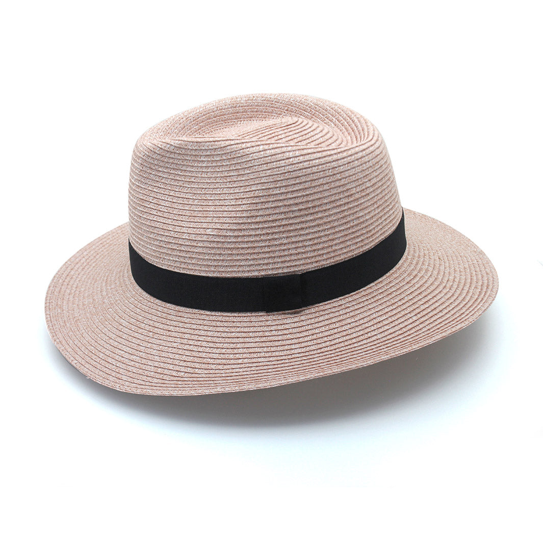 Café Fedora Hat - Old Rose Pink