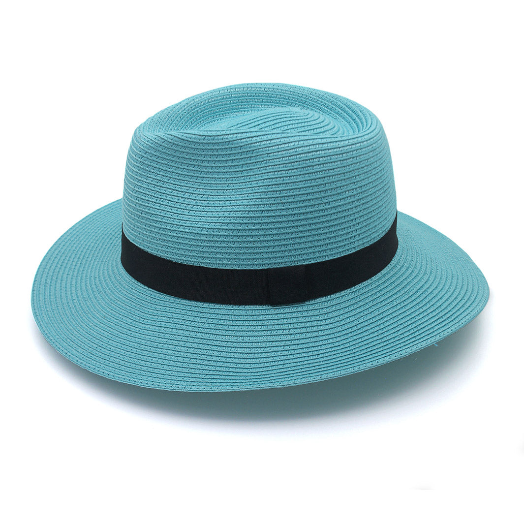 Cancer Council | Café Fedora - Side | Turquoise | UPF50+ Protection