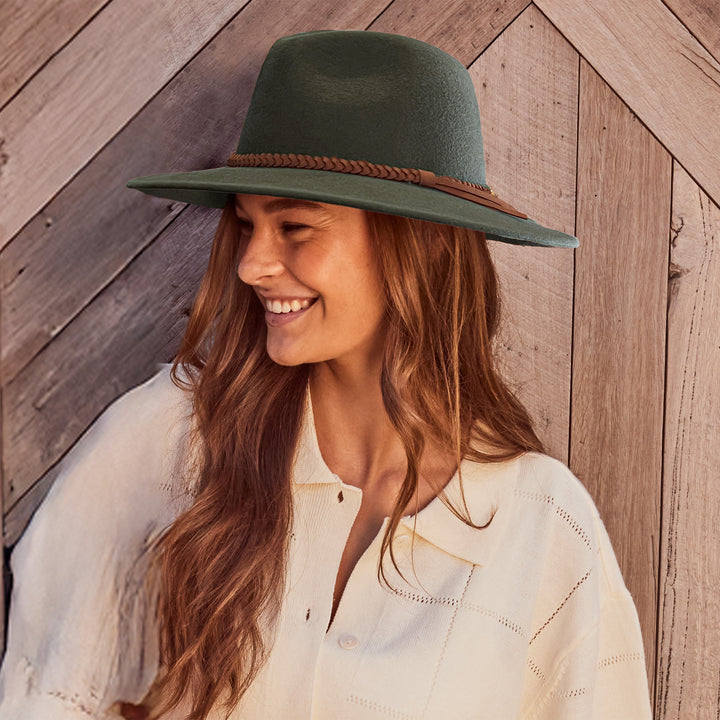 Cancer Council | Blake Fedora - Lifestyle 2 | Khaki | UPF50+ Protection