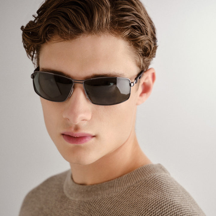 Cancer Council | Quirindi Sunglasses - Lifestyle front | Gunmetal