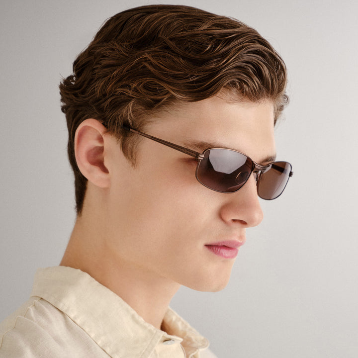 Cancer Council | Darkan Sunglasses -Lifestyle Angle | Satin Bronze