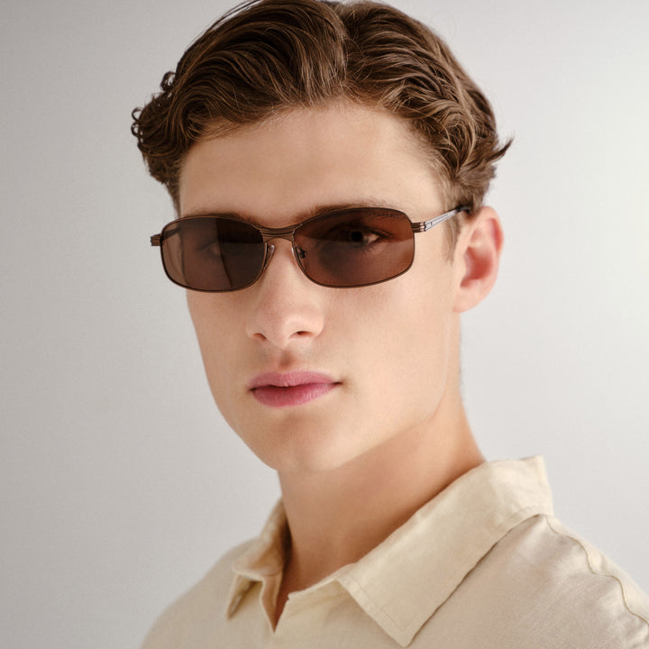 Cancer Council | Darkan Sunglasses -Lifestyle Front | Satin Bronze